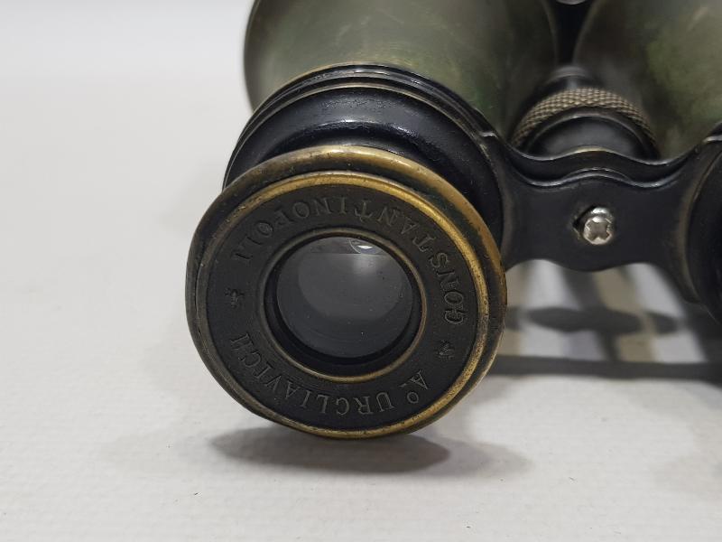 1. DÜNYA SAVAŞI CONSTANTINOPOLI YAZILI ÇOK NADİR OSMANLI SUBAY DÜRBÜNÜ