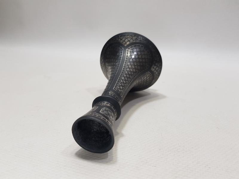 ANTİKA GÜMÜŞ KOFGARİ İŞÇİLİKLİ ÇOK NADİR VAZO