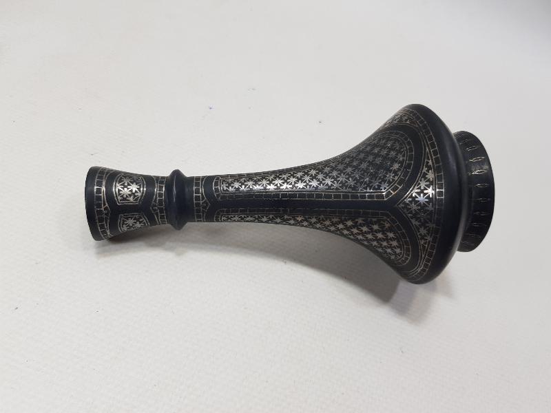 ANTİKA GÜMÜŞ KOFGARİ İŞÇİLİKLİ ÇOK NADİR VAZO