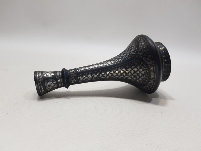 ANTİKA GÜMÜŞ KOFGARİ İŞÇİLİKLİ ÇOK NADİR VAZO