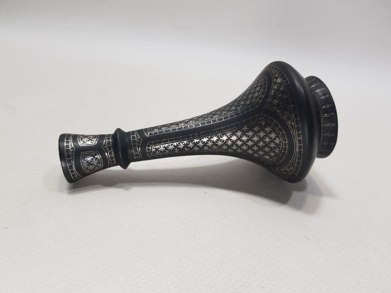 ANTİKA GÜMÜŞ KOFGARİ İŞÇİLİKLİ ÇOK NADİR VAZO