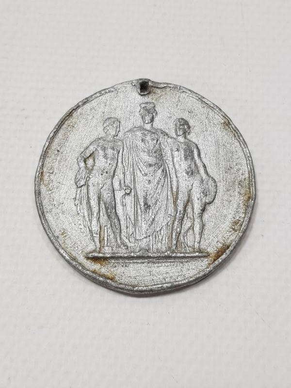 1872 TARİHLİ DANİMARKA KOPENHAG MADALYASI