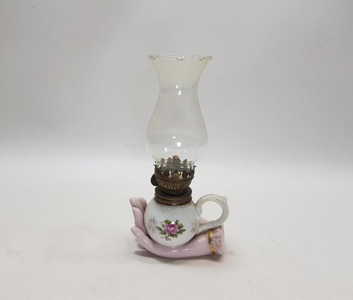 EL FORMLU SERAMİK HAZNELİ ŞİNANAY LAMBA