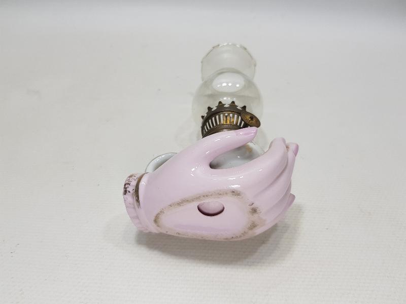 EL FORMLU SERAMİK HAZNELİ ŞİNANAY LAMBA