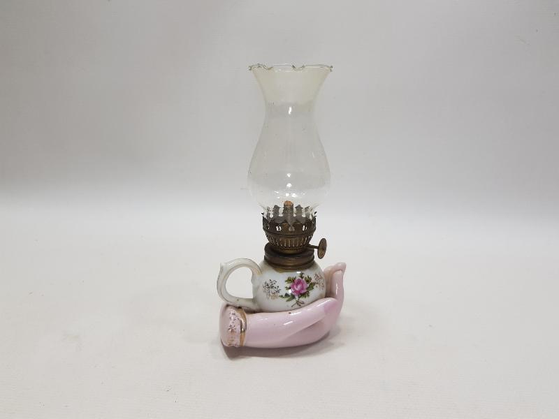 EL FORMLU SERAMİK HAZNELİ ŞİNANAY LAMBA