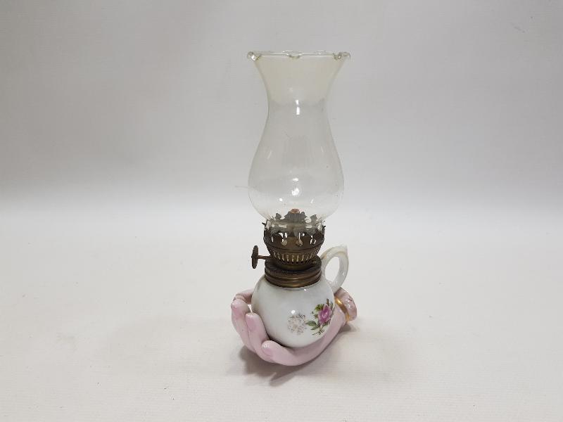 EL FORMLU SERAMİK HAZNELİ ŞİNANAY LAMBA