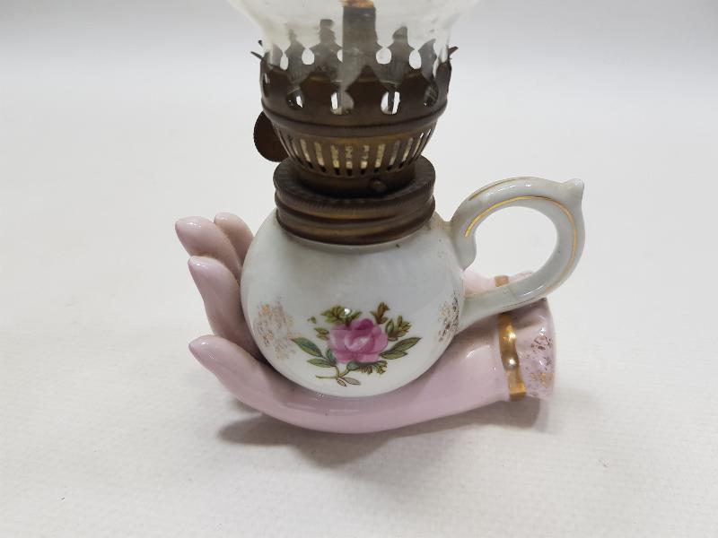 EL FORMLU SERAMİK HAZNELİ ŞİNANAY LAMBA