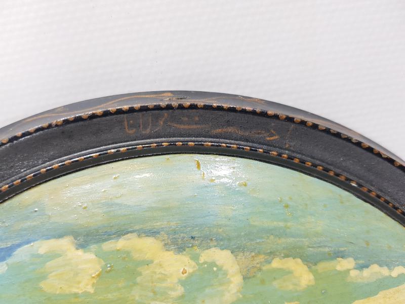 KONYA İŞİ MEVLANA CAMİİ VE MEVLANA TÜRBESİ YAĞLI BOYA PANO