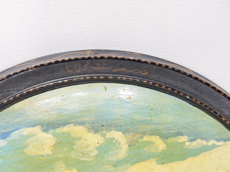 KONYA İŞİ MEVLANA CAMİİ VE MEVLANA TÜRBESİ YAĞLI BOYA PANO