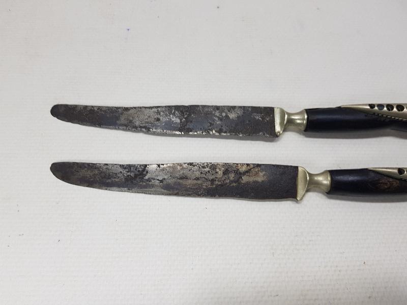 OSMANLI DÖNEMİ BİR ÇİFT ÇOK NADİR KANATLI BIÇAK