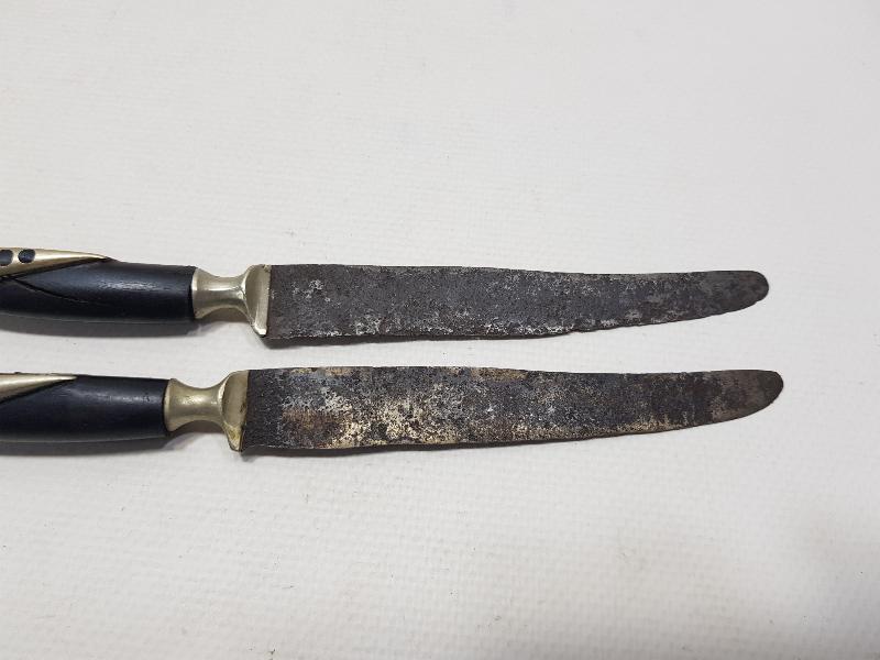 OSMANLI DÖNEMİ BİR ÇİFT ÇOK NADİR KANATLI BIÇAK