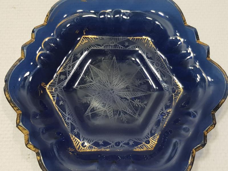 OSMANLI DÖNEMİ ÇOK NADİR KOBALT RENK BEYKOZ HURMALIK