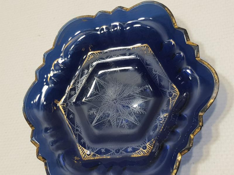 OSMANLI DÖNEMİ ÇOK NADİR KOBALT RENK BEYKOZ HURMALIK