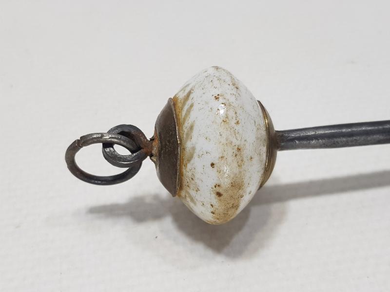 OSMANLI DÖNEMİ ÇOK NADİR OSMANLICA DAMGALI RUFAİ TARİKAT ŞİŞİ