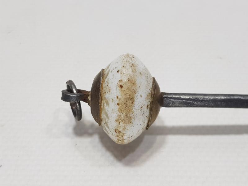 OSMANLI DÖNEMİ ÇOK NADİR OSMANLICA DAMGALI RUFAİ TARİKAT ŞİŞİ