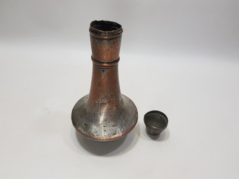 OSMANLI DÖNEMİ NADİR FORMDA ZEMZEM SÜRAHİSİ VE BARDAĞI