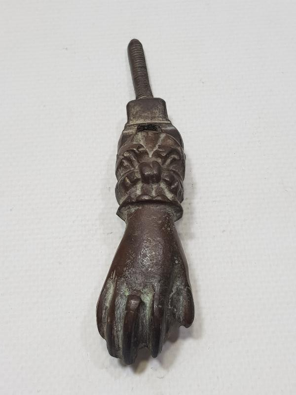 OSMANLI DÖNEMİ RUM İŞİ HANIMELİ KAPI TOKMAĞI