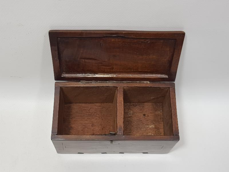 OSMANLI DÖNEMİ SİNOP CEZAEVİ İŞİ SINOPH YAZILI ÇOK NADİR AHŞAP KAHVE KUTUSU