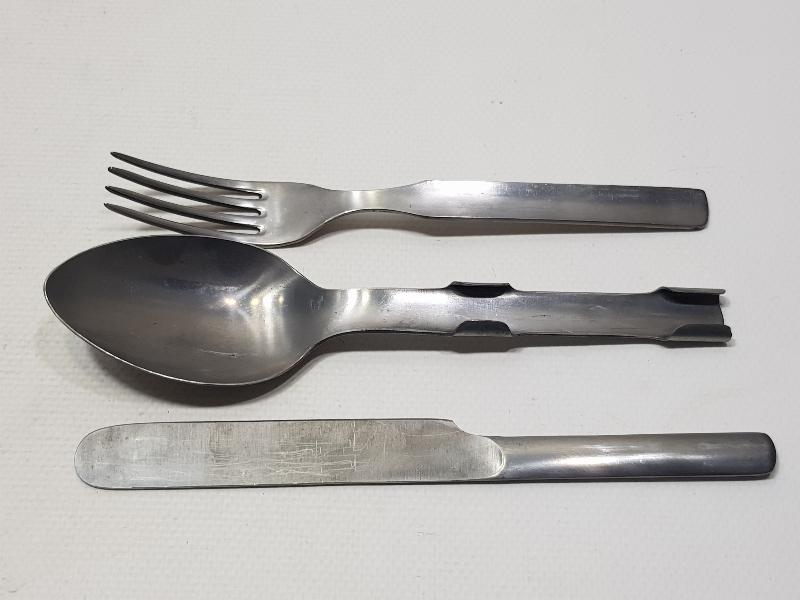 OSMANLI HİLALİ AHMER ÇATAL KAŞIK BIÇAK SETİ 