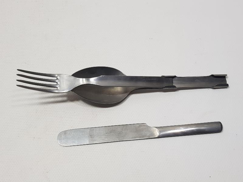 OSMANLI HİLALİ AHMER ÇATAL KAŞIK BIÇAK SETİ 