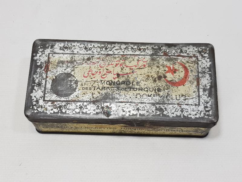OSMANLICA SİPAHİ OCAĞI SİGARA KUTUSU - NADİR