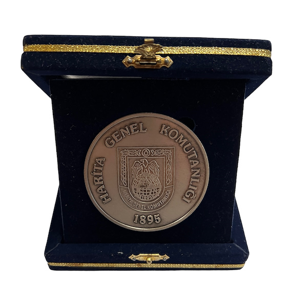 MİLLİ SAVUNMA BAKANLIĞI HARİTA GENEL KOMUTANLIĞI MADALYASI