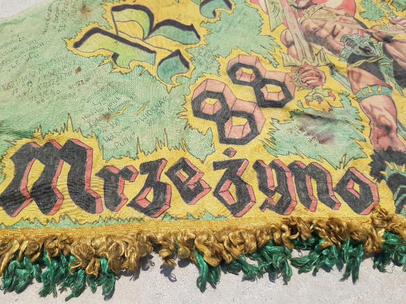 1988-1990 POLONYA HAVA KUVVETLERİ EL YAPIMI FLAMA