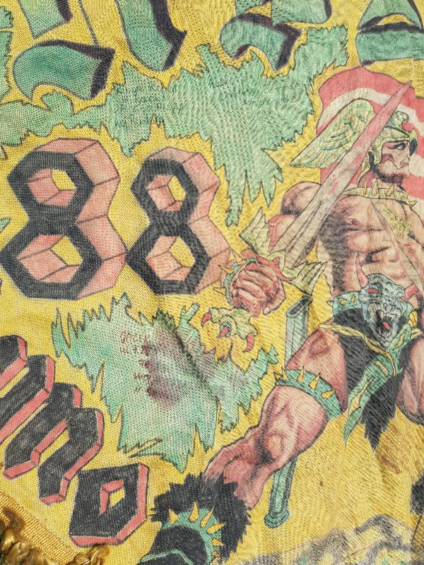 1988-1990 POLONYA HAVA KUVVETLERİ EL YAPIMI FLAMA