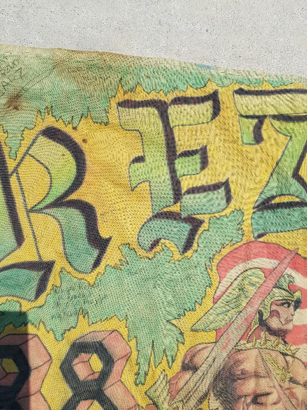 1988-1990 POLONYA HAVA KUVVETLERİ EL YAPIMI FLAMA