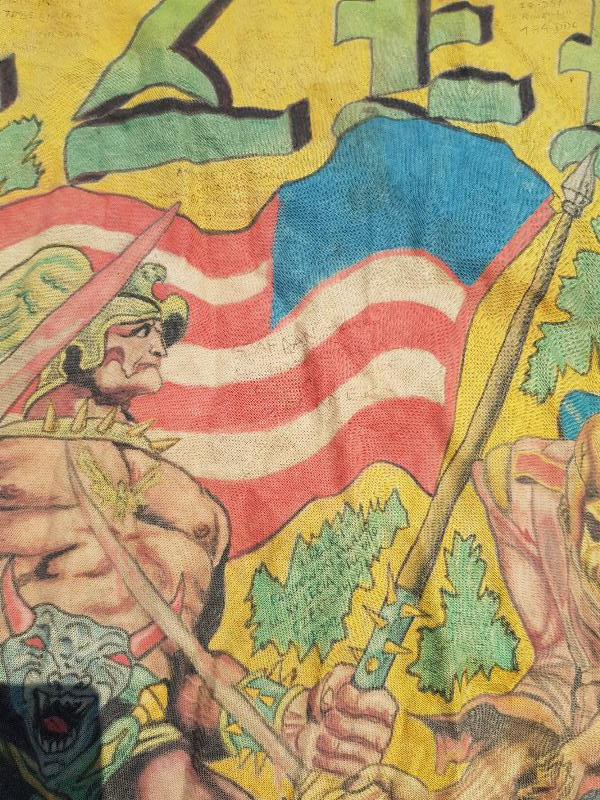 1988-1990 POLONYA HAVA KUVVETLERİ EL YAPIMI FLAMA