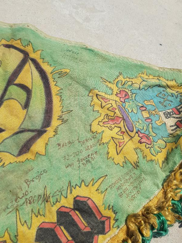 1988-1990 POLONYA HAVA KUVVETLERİ EL YAPIMI FLAMA