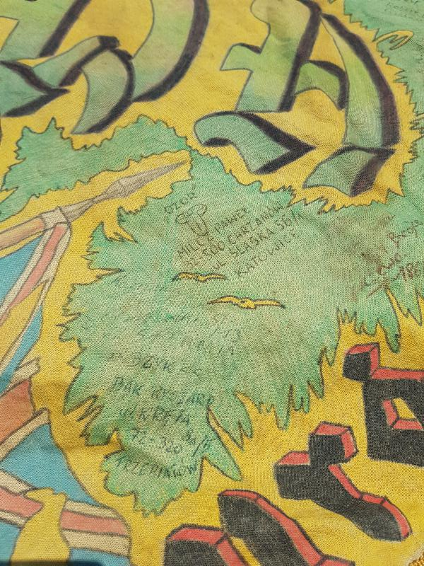 1988-1990 POLONYA HAVA KUVVETLERİ EL YAPIMI FLAMA