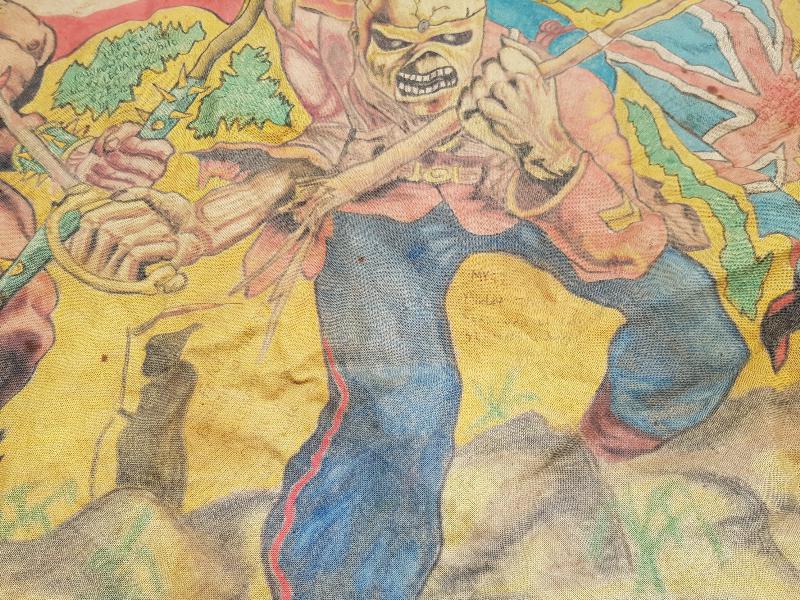 1988-1990 POLONYA HAVA KUVVETLERİ EL YAPIMI FLAMA