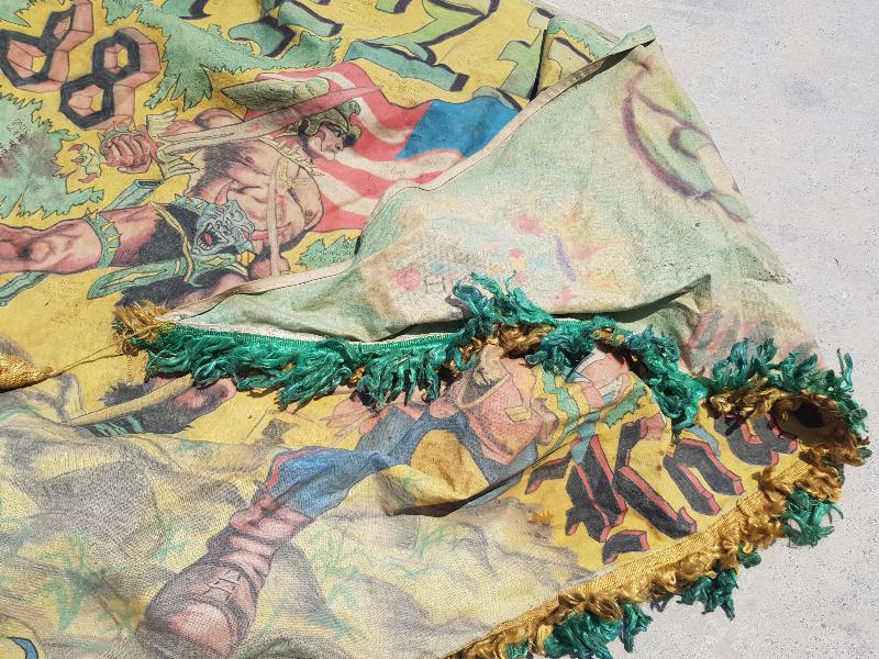 1988-1990 POLONYA HAVA KUVVETLERİ EL YAPIMI FLAMA