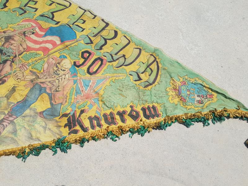 1988-1990 POLONYA HAVA KUVVETLERİ EL YAPIMI FLAMA