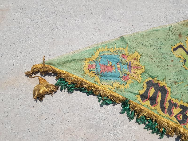 1988-1990 POLONYA HAVA KUVVETLERİ EL YAPIMI FLAMA