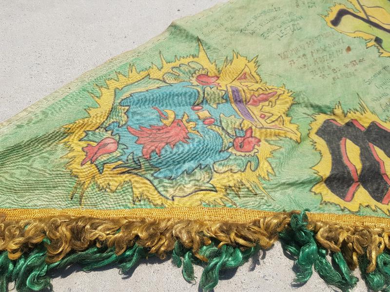 1988-1990 POLONYA HAVA KUVVETLERİ EL YAPIMI FLAMA