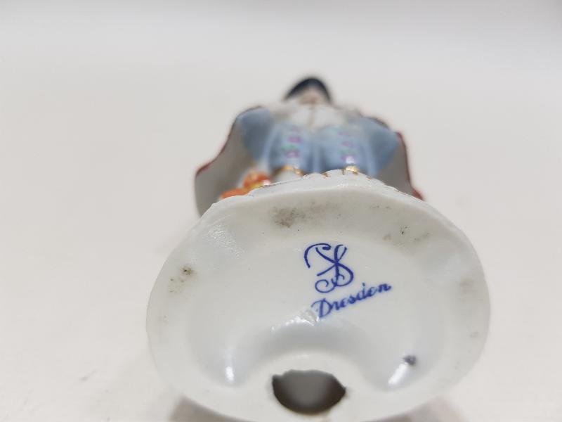 ANTİKA DRESDEN PORSELEN BİBLO