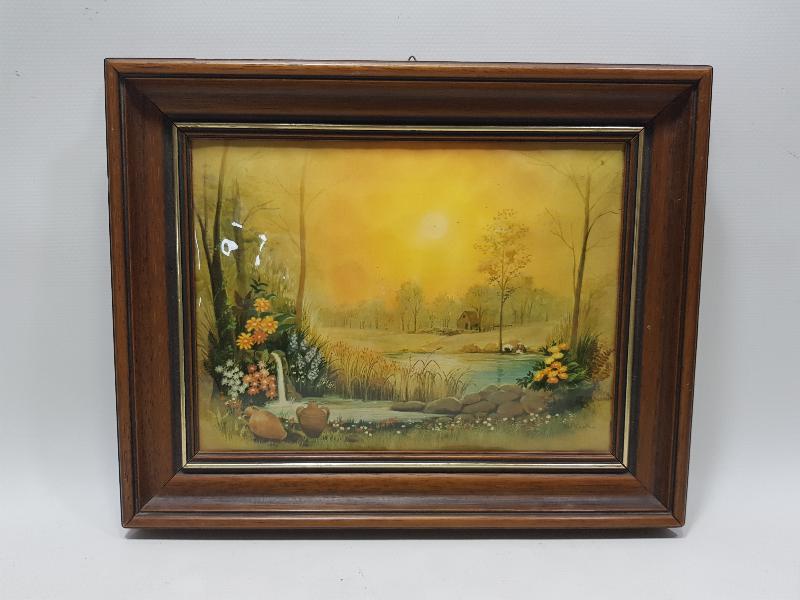 ANTİKA EL BOYAMA RESİM