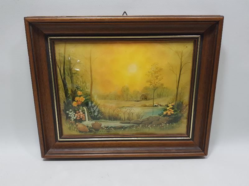 ANTİKA EL BOYAMA RESİM