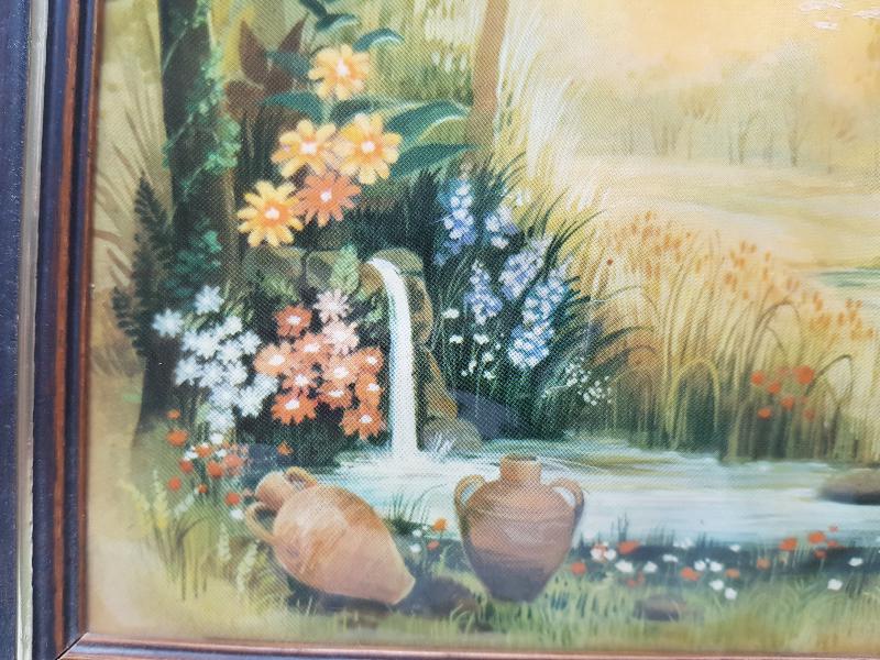 ANTİKA EL BOYAMA RESİM