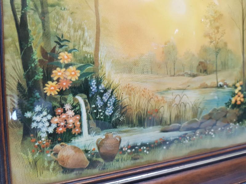 ANTİKA EL BOYAMA RESİM