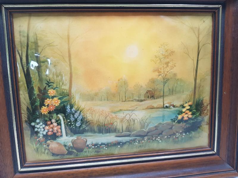 ANTİKA EL BOYAMA RESİM