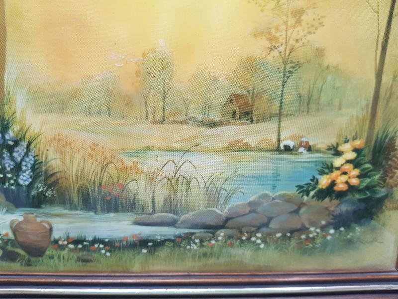 ANTİKA EL BOYAMA RESİM