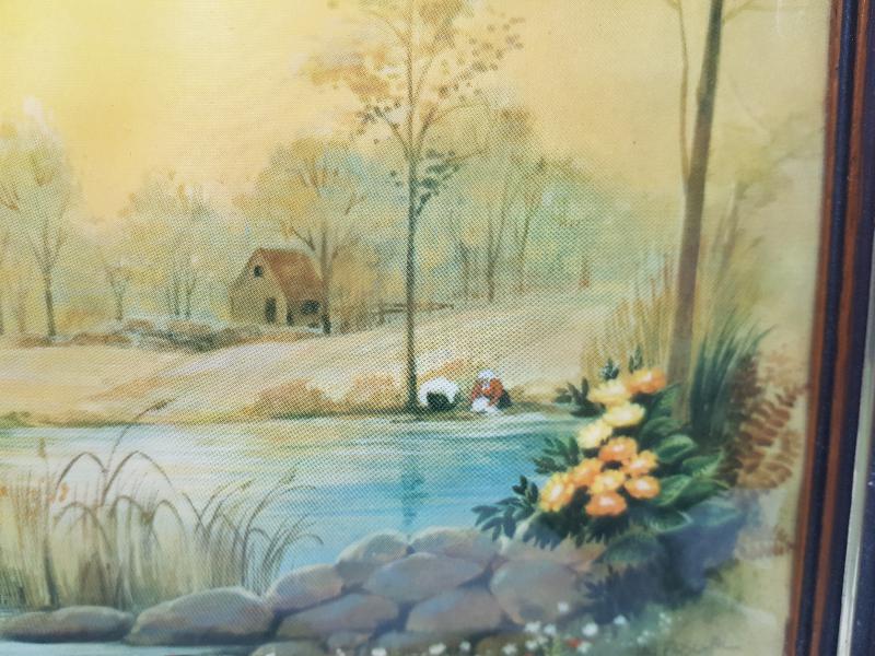 ANTİKA EL BOYAMA RESİM