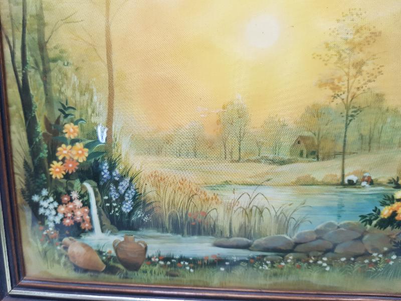 ANTİKA EL BOYAMA RESİM