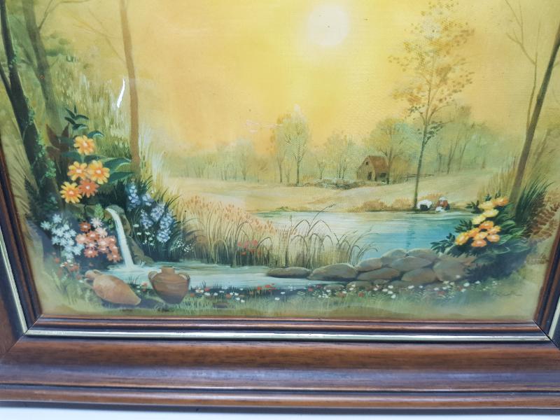 ANTİKA EL BOYAMA RESİM