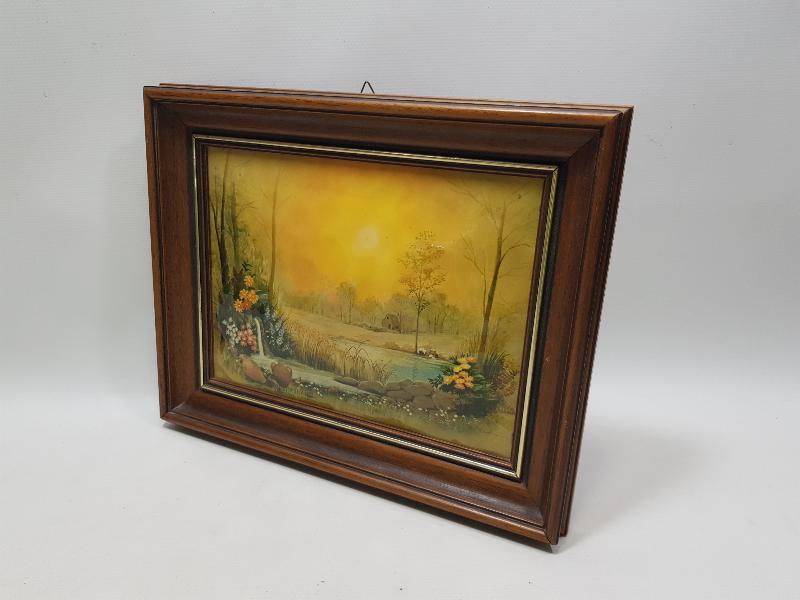 ANTİKA EL BOYAMA RESİM