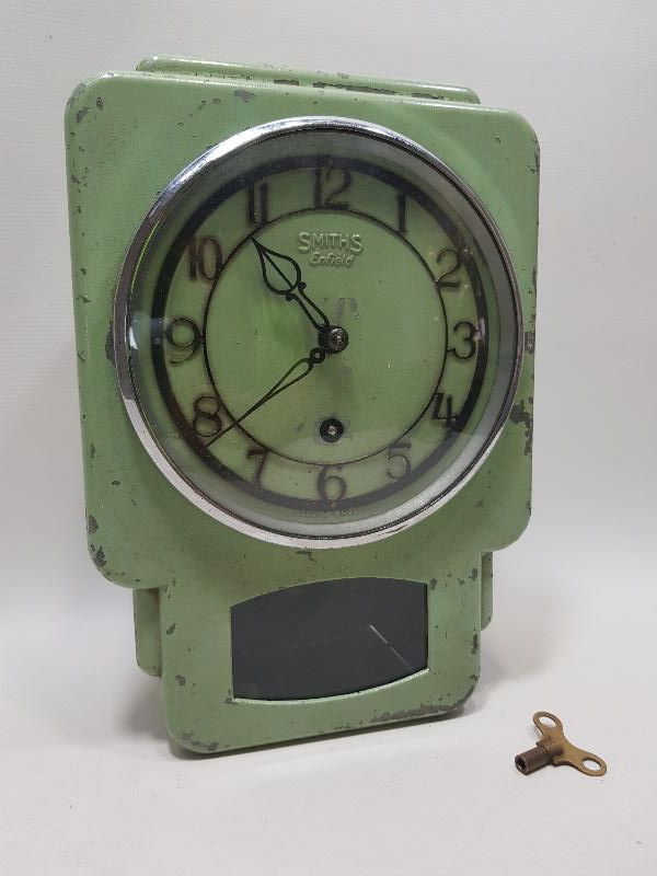 ANTİKA İNGİLİZ YAPIMI SMITH MARKA DUVAR SAATİ 