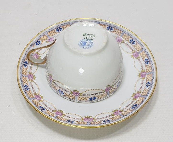 ANTİKA LIMOGES ÇAY FİNCANI 